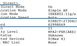 epson wifi şifresi