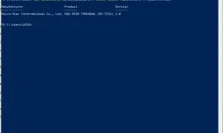 powershell anakart model öğrenme
