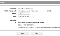 TP Link VC220 G3u modem kurulumu 5