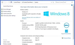 windows 8.1 pc özelliklerine bakma