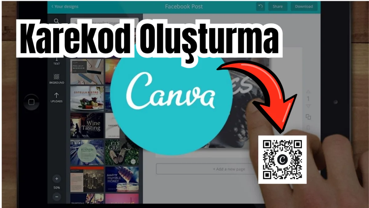 Canva Karekod Oluşturma