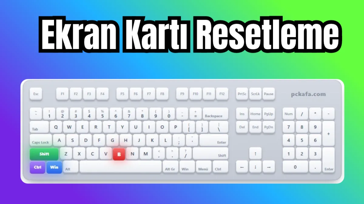 Ekran Kartı Resetleme Nasıl Yapılır?