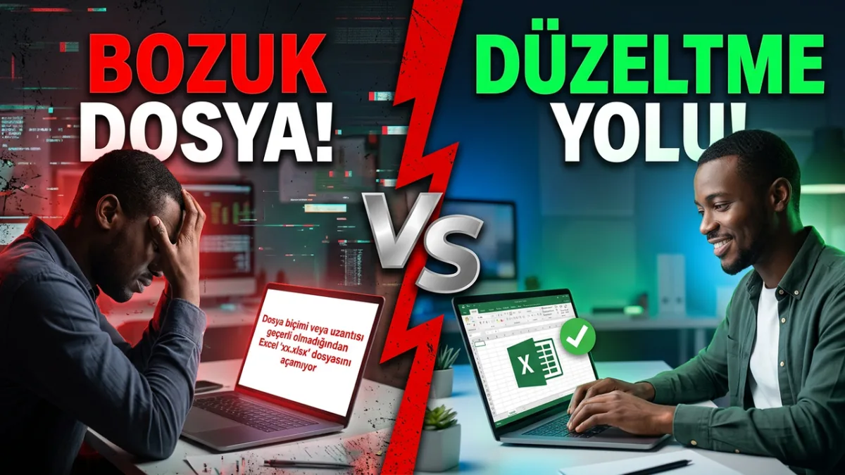 Excel 'xx.xlsx' Dosyasını Açamıyor - Çözümü Çok Basit 🏆