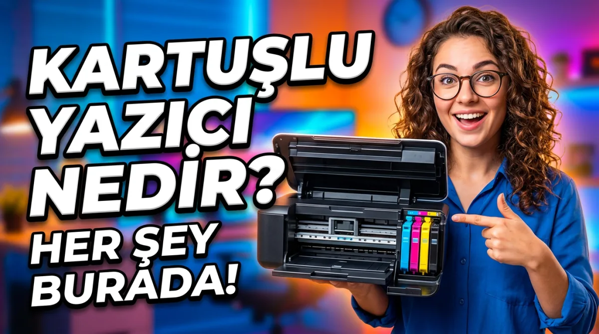 Kartuşlu Yazıcı Nedir ? Almadan Önce Oku 🧠