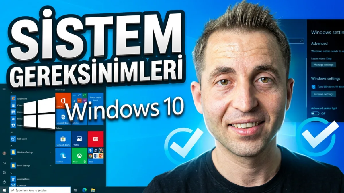 Windows 10 Sistem Gereksinimleri