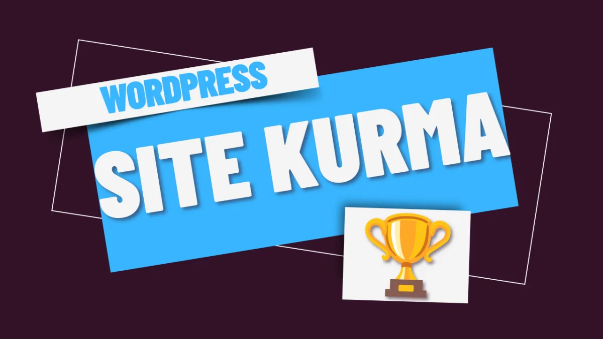 Wordpress Sitesi Kurma