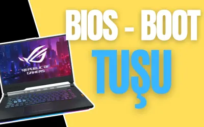 Asus BIOS ve Boot Tuşu Hangisi ? Tüm Modeller
