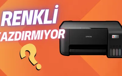 Epson L3251 Renkli Yazdırmıyor - [Çözümü ✔️]
