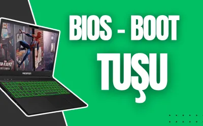 Monster BIOS ve Boot Tuşu Hangisi ? REHBER