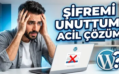 WordPress Unutulan Admin Şifresi Nasıl Sıfırlanır? 🔒 Wordpress Admin Şifremi Unuttum 🤦🏻‍♂️