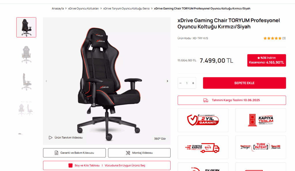 xdrive toryum fiyati