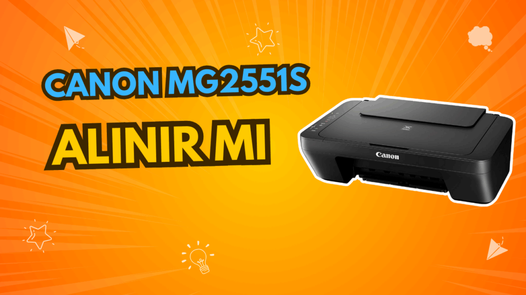 Canon MG2551S alinir mi