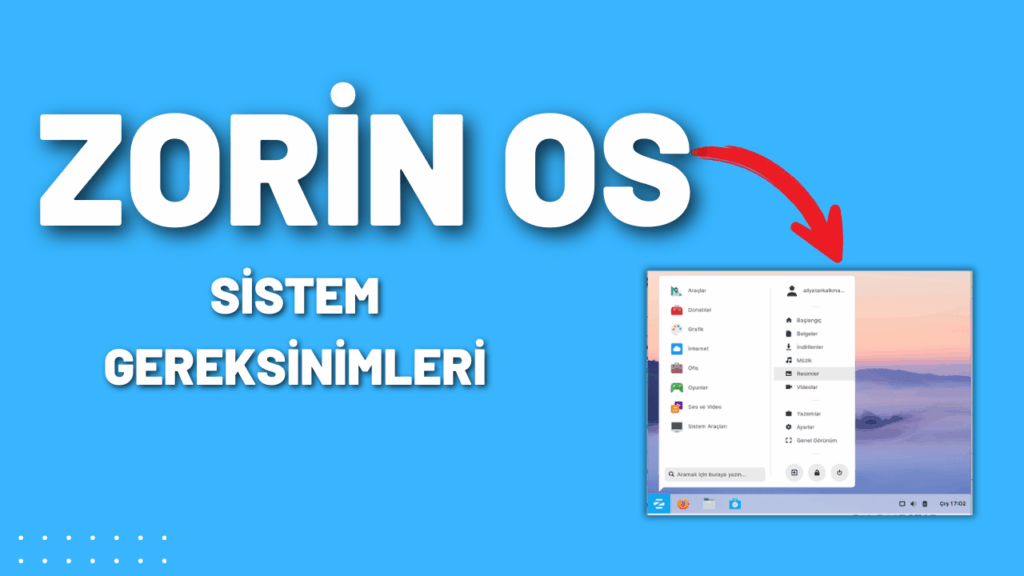 Zorin os sistem gereksinimleri