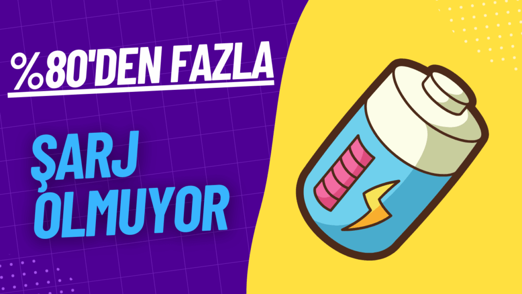 asus laptop 80den fazla sarj olmuyor