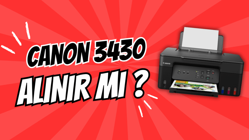 canon 3430 alinir mi