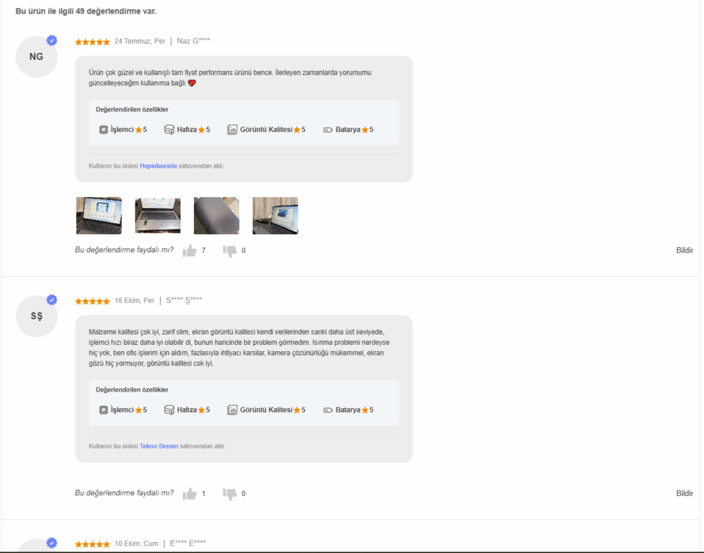 lenovo ideapad slim 3 n100 yorumlar