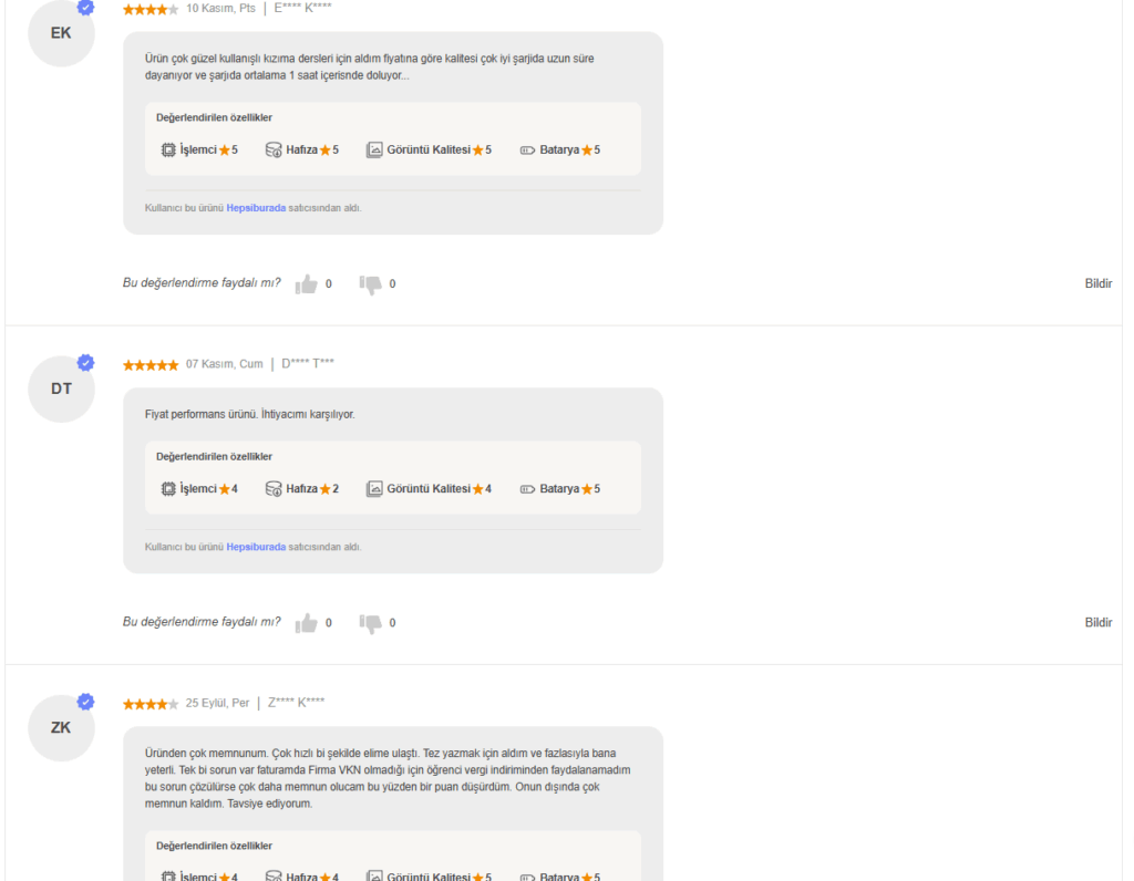 lenovo ideapad slim 3 n100 yorumlar 4