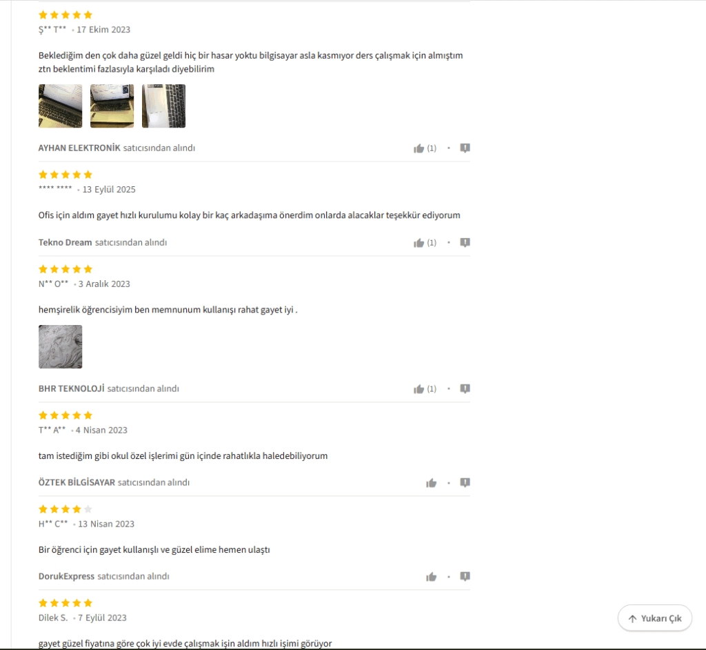 lenovo ideapad slim 3 n100 yorumlar 8