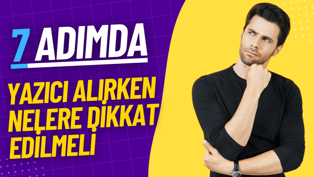 Yazici Alirken Nelere Dikkat Edilmeli