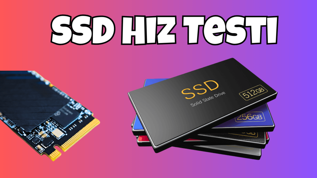 ssd hiz testi nasil yapilir